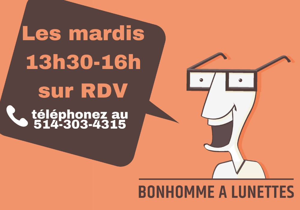 Point de service du Bonhomme à lunettes : reprise le 18 janvier 2022